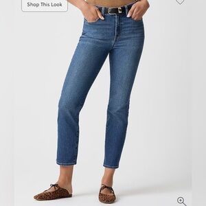 J Crew - Essential Straight Cropped Jean